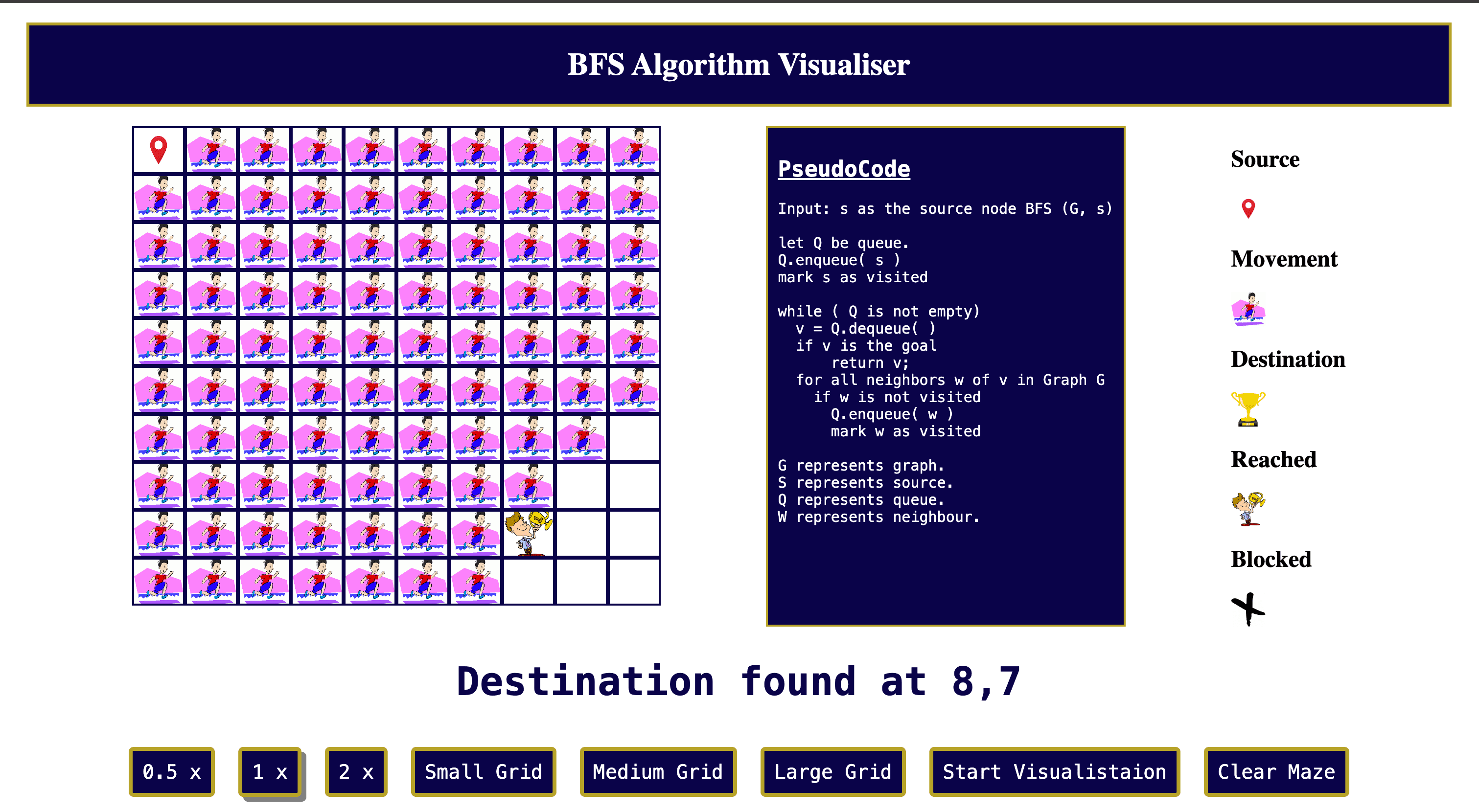 BFS Visualiser